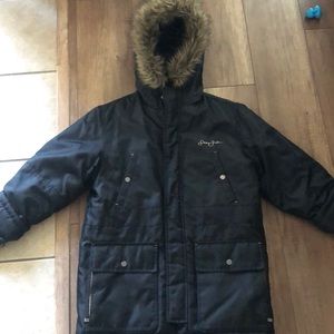 Sean John fur hood jacket